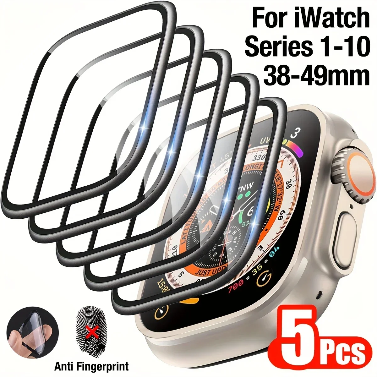 1-5pcs Anti-scratch Film For A - Apple Watch Band recension och pris