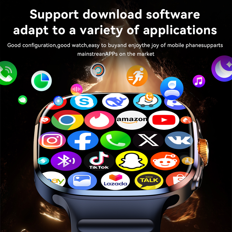 New Large Screen Smartwatch 4G - Smartwatch New Watches 2025 recension och pris