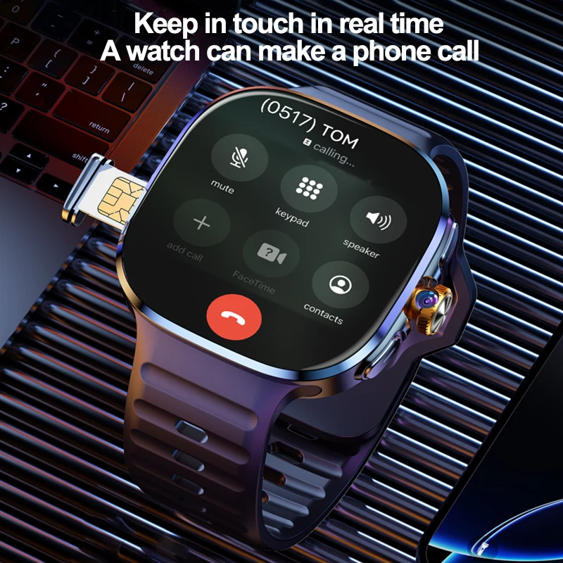 New Large Screen Smartwatch 4G - Smartwatch New Watches 2025 recension och pris
