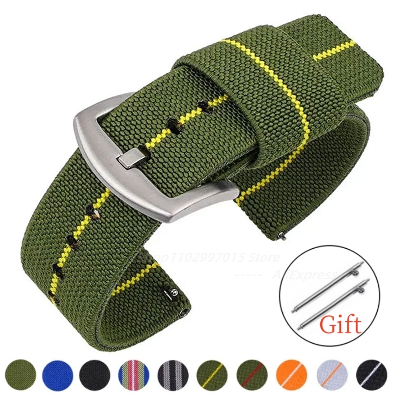 Nylon Watch Band 18mm 20mm 22m - Nato Strap Nylon recension och pris