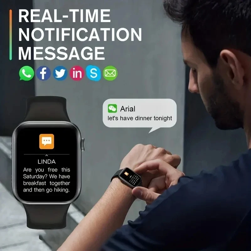 2025 New Smartwatch For Men An - Smartwatch New Watches 2025 recension och pris