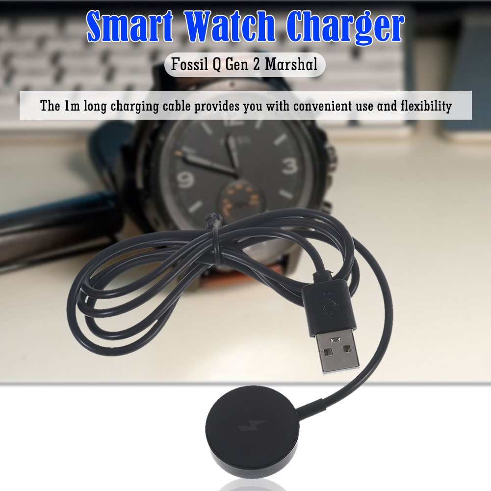 Watch Charger Cable USB Chargi - Fossil Watches Smartwatch Gen 3 recension och pris