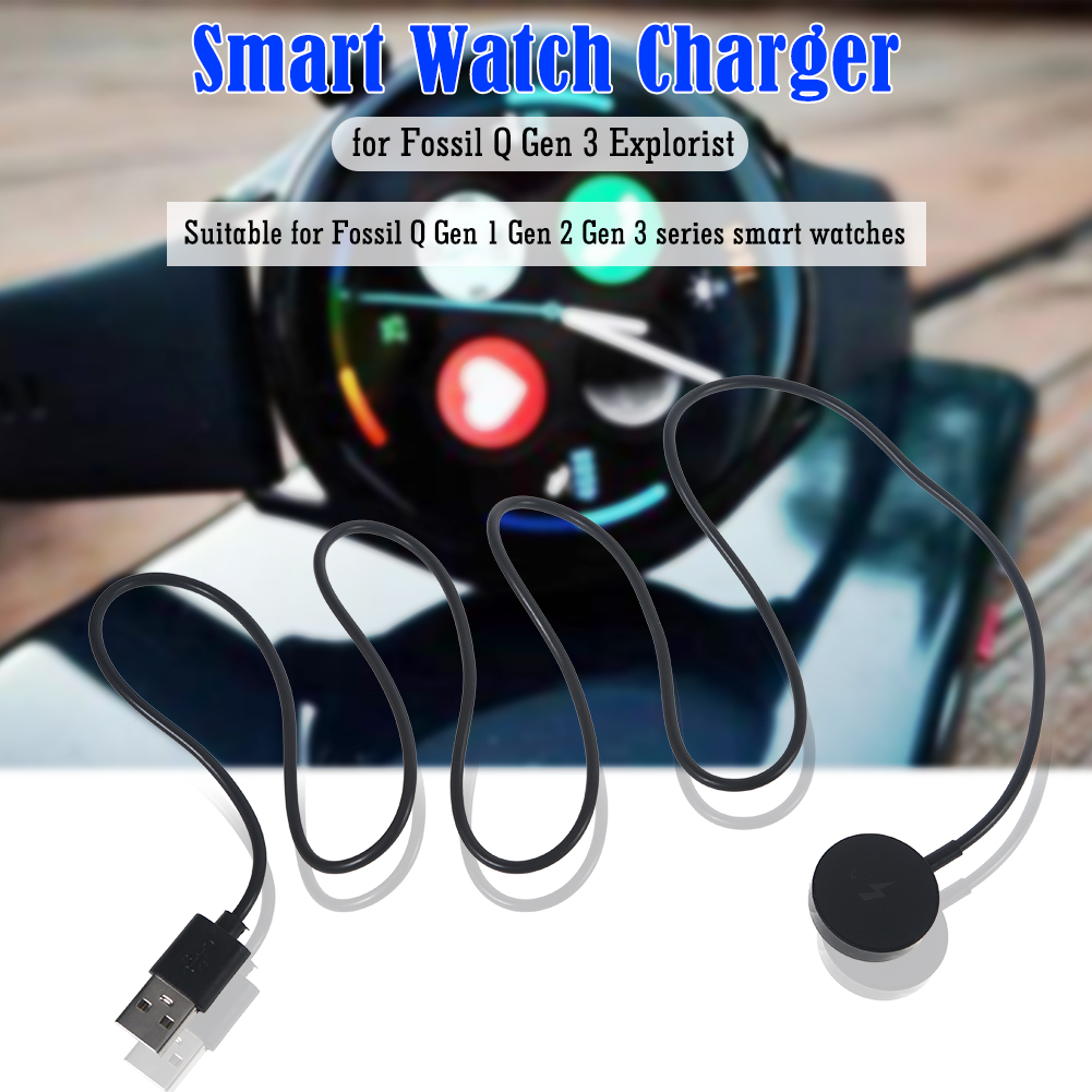 Watch Charger Cable USB Chargi - Fossil Watches Smartwatch Gen 3 recension och pris