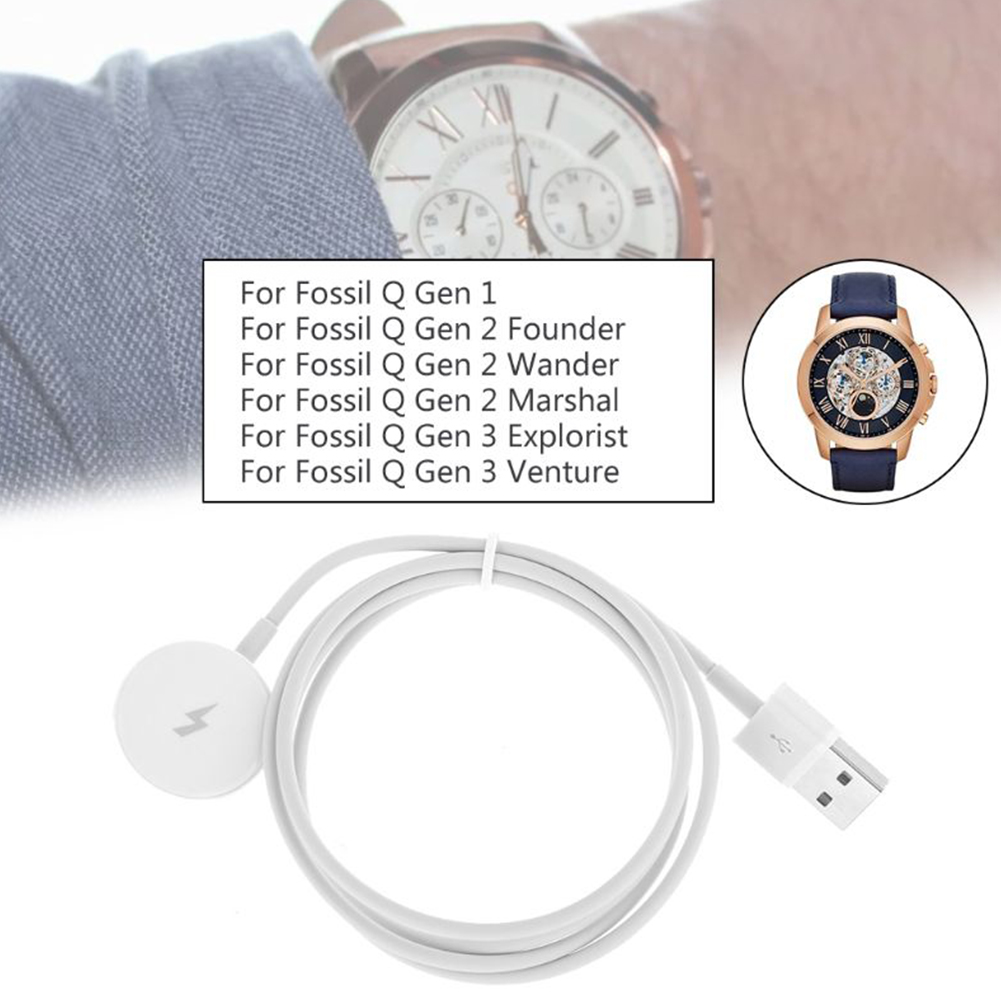 Watch Charger Cable USB Chargi - Fossil Watches Smartwatch Gen 3 recension och pris